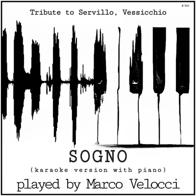 Marco Velocci Sogno (Karaoke version with piano)