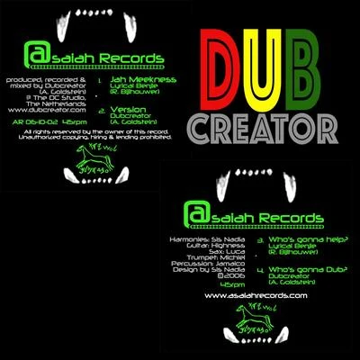 Dubcreator Jah Meekness Whos Gonna Help Riddim