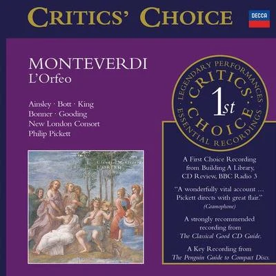 John Mark Ainsley Monteverdi: L'Orfeo (2 CDs)