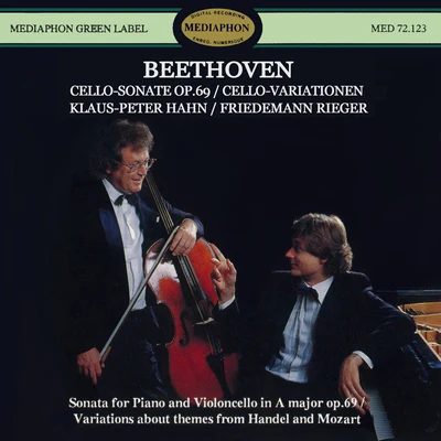 Klaus-Peter Hahn/Friedemann Rieger Beethoven: Cello Sonata, Op. 69 & Variations for Piano and Cello