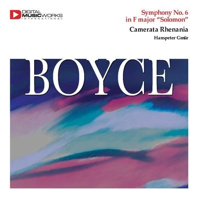 William Boyce Symphony No. 6 in F major Solomon