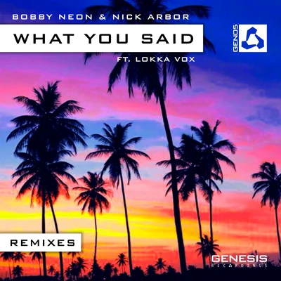 Lokka Vox/Bobby Neon What You Said [Remixes]