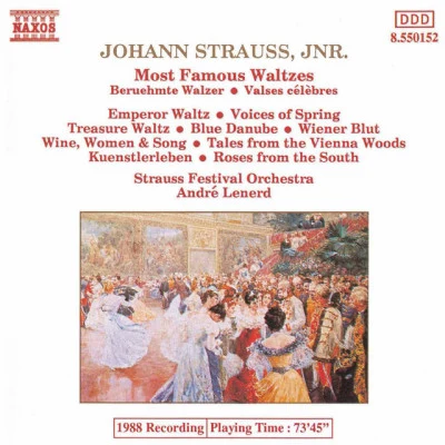 Strauss Festival Orchestra Johann Strauss II.: most famous waltzes