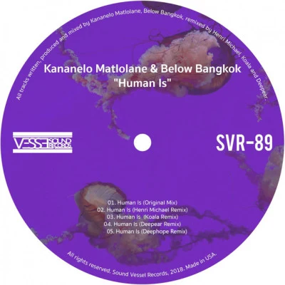 歌手 Kananelo MatlolaneBelow Bangkok