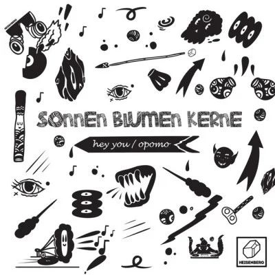 歌手 Sonnen Blumen Kerne